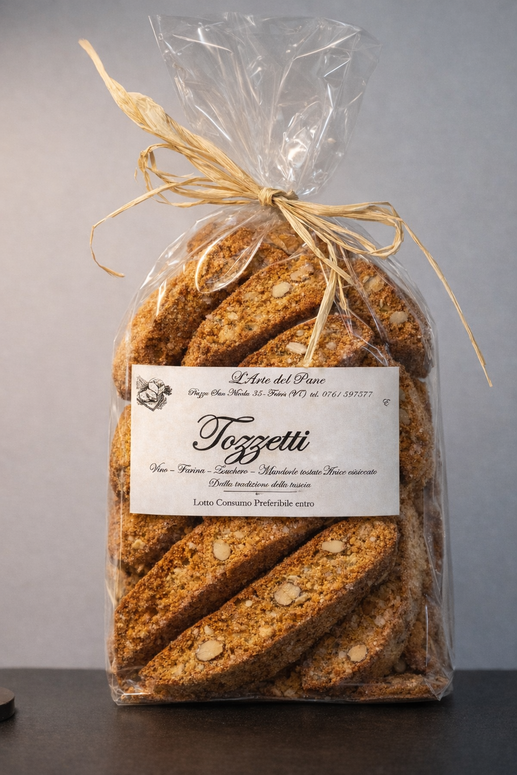 Tozzetti della Tuscia con Nocciole